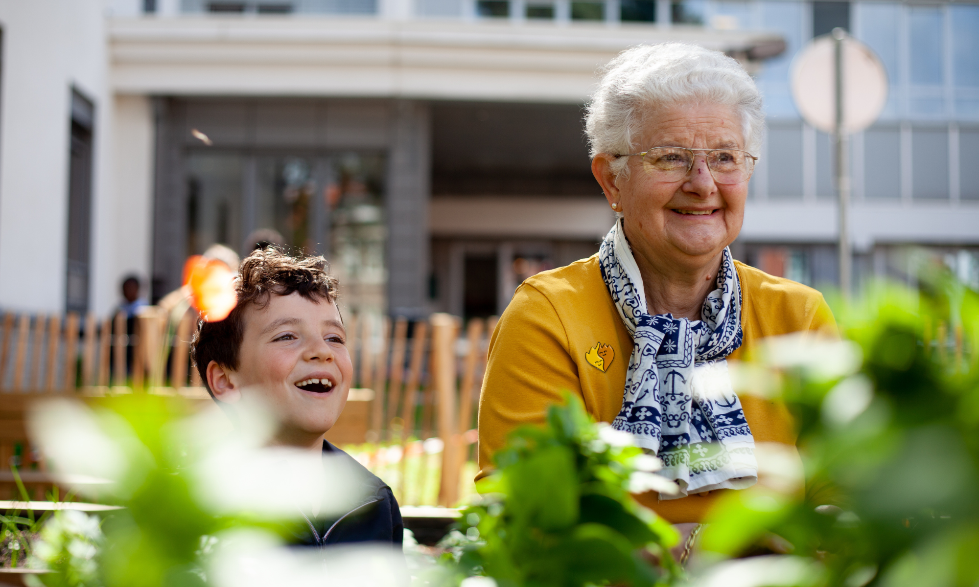 Jardin intergénérationnel